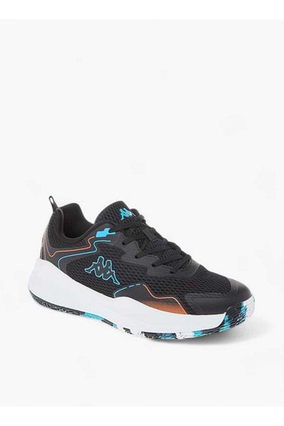 Kappa Men's Logo Print Sports Shoes with Lace-Up Closure