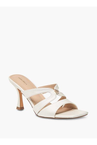 Flora Bella by Shoexpress Flora Bella Flared Slip-On Strap Sandals