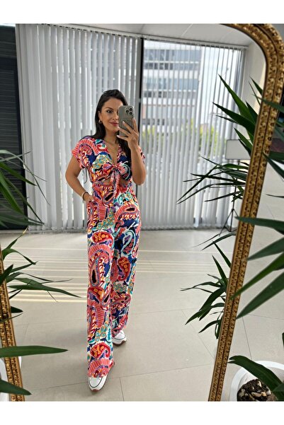 caddstore My 3245 Pembe Renk Geçişli Tulum