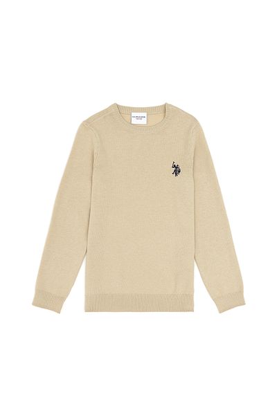 U.S. Polo Assn. Пуловер за момче в светло каки 50294188-VR183