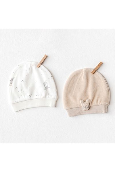 andywawa 2 Pcs Baby Hat - Happy Everyday