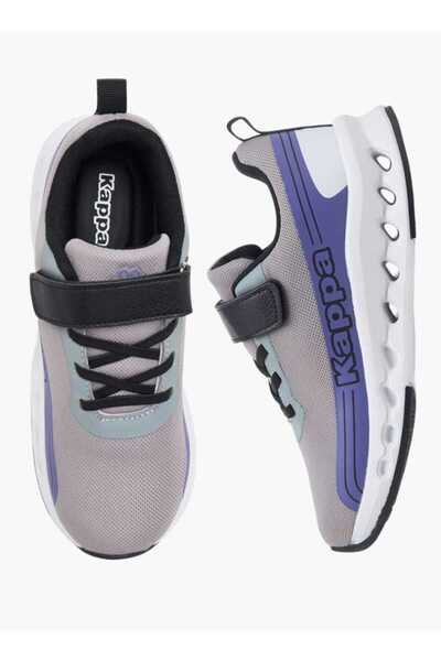 Kappa Girls' Logo Detail Sports Shoes with Hook and Loop Closure