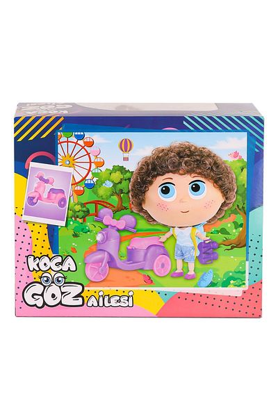 Birlik Oyuncak Bld298 Big Eye Family - Biker Traveler