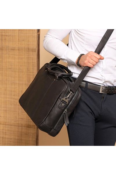 The Chesterfield Brand Boston Damen Laptoptasche Schwarz C40.108600