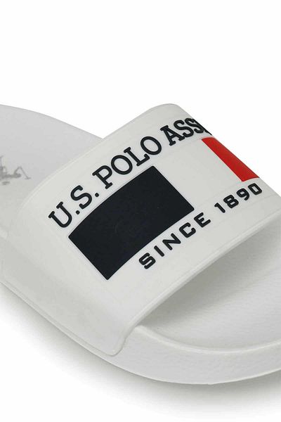 U.S. Polo Assn. Ανδρικά παπούτσια παντόφλες U.S. Polo Assn Nico 101373187 ΛΕΥΚΟ