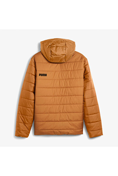 Puma Ανδρικό παλτό εξωτερικού χώρου Essentials+ με επένδυση σε καφέ χρώμα