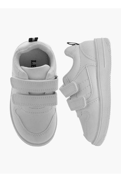 LBL by Shoexpress Stitch Detail Sneakers with Hook and Loop Closure