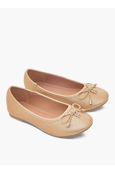 Flora Bella by Shoexpress Flora Bella Bow Accent Slip-On Ballerina Shoes