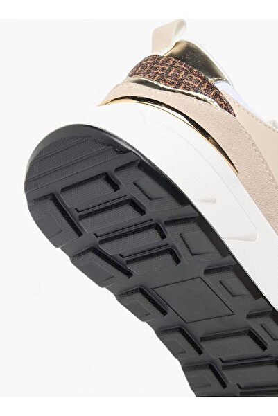 Flora Bella by Shoexpress Flora Bella Monogram Print Sneakers with Lace-Up Closure