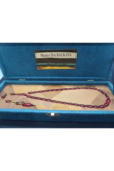 İskeçe Tesbih Isa Balkaya Maestru Operei VIP Seria Specială Gömme Cutie Vechi...