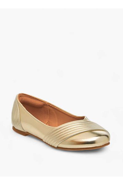 Little Missy Solid Slip-On Ballerina Shoes