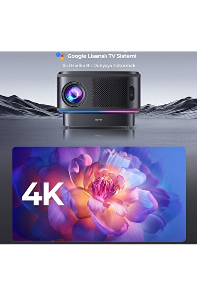 Havit 4K Desteği Otomatik Netleme 5ghz Wifi Kablosuz bağlantı Google Lisanslı...