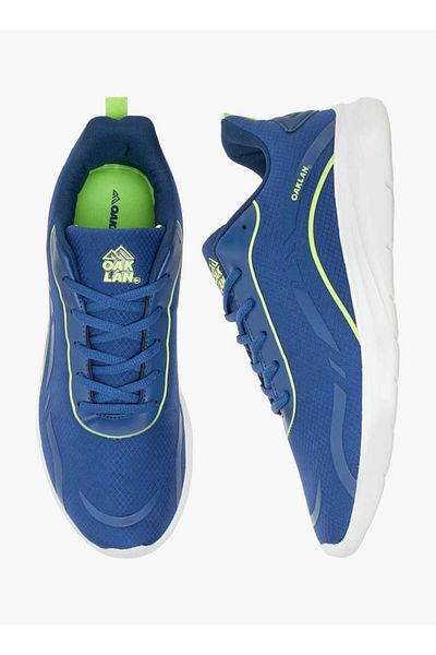 Oaklan by Shoexpress Oaklan by Shoexpress Mesh Sports Shoes with Lace-Up Closure