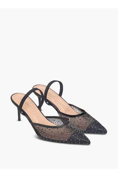 Celeste Women's Embellished Pointed Toe Shoes with Stiletto Heels