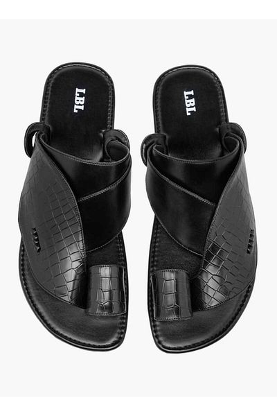 LBL by Shoexpress Textured Slip-On Arabic Sandals