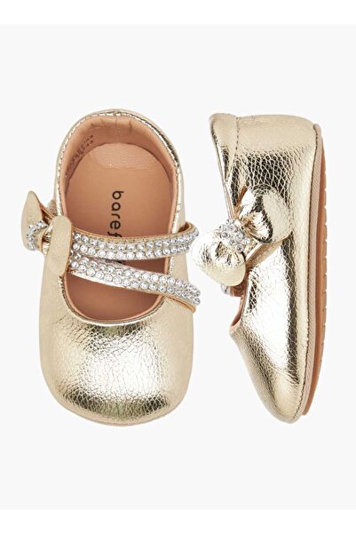 Barefeet حذاء طويل مزين بأقدام عارية مع إغلاق بخطاف وحلقة