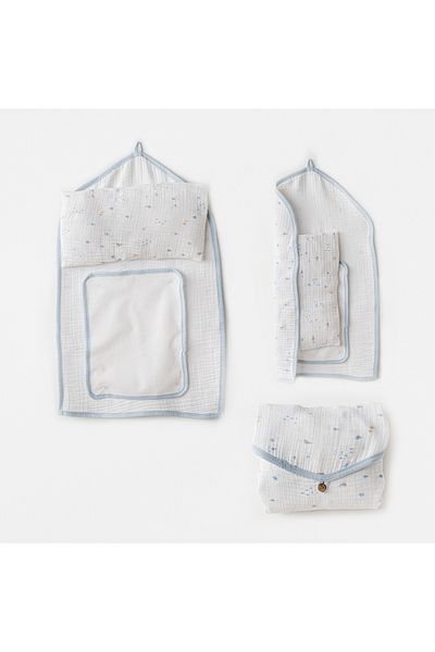 andywawa Baby Changing Mat Ocean Is My Happy Place Muslin