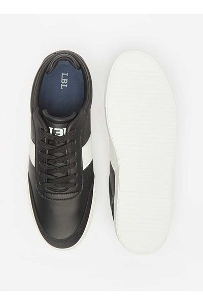 LBL by Shoexpress Panelled Lace-Up Sneakers
