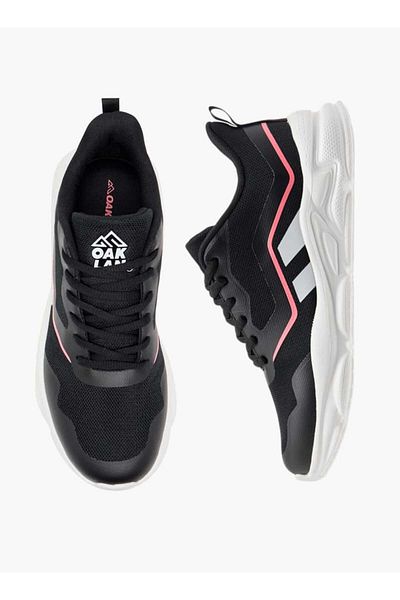 Oaklan by Shoexpress Textured Lace-Up Sports Shoes with Pull Tabs