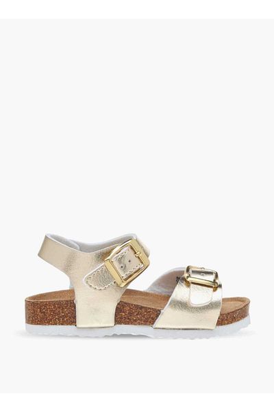 Flora Bella by Shoexpress Flora Bella Solid Sandals with Hook and Loop Closure