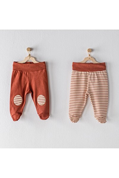 andywawa Bebek Patikli Pantolon 2 Pcs Footed Pants Mıx