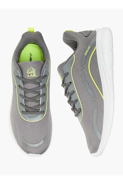 Oaklan by Shoexpress Mesh Sports Shoes with Lace-Up Closure