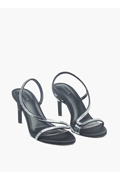 Celeste Celeste Women's Embellished Slip-On Sandals with Stiletto Heels