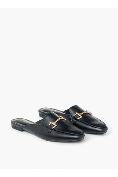 Celeste Women's Metal Accent Slip-On Mules