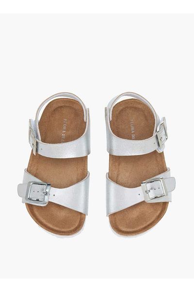 Flora Bella by Shoexpress Flora Bella Solid Sandals with Hook and Loop Closure