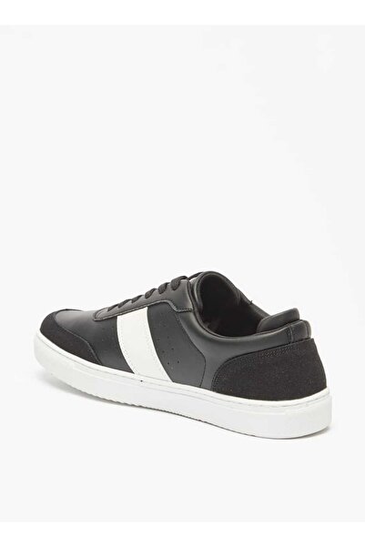 LBL by Shoexpress Panelled Lace-Up Sneakers