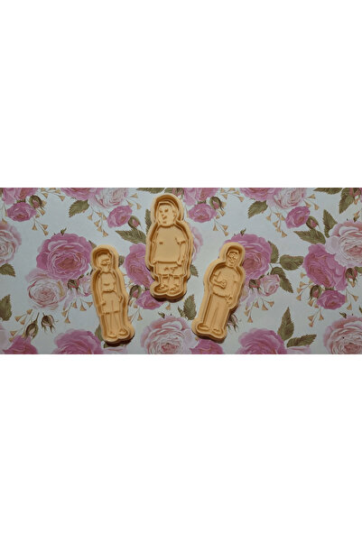 Cypnova King of the Hill White Cookie Mold - 3 Pieces Shaped