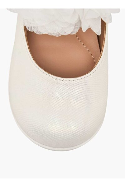 Barefeet Barefeet Floral Accent Mary Jane Shoes with Elasticated Strap