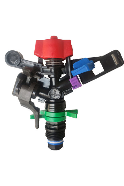 Drippro DP-1002 1/2 MİNİ SPRİNK AÇI AYARLI DİFÜZÖR KIRICILI MANŞONLU 50 ADET