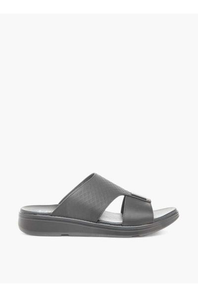 LBL by Shoexpress Textured Slip-On Arabic Sandals
