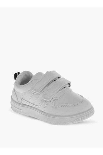 LBL by Shoexpress Stitch Detail Sneakers with Hook and Loop Closure