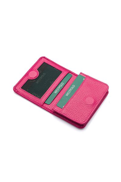 Westpolo Θήκη για κάρτες Unisex από γνήσιο δέρμα