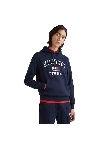 Tommy Hilfiger Kapucňa Tommy Hilfiger Modern Varsity, Modrá, Pánska