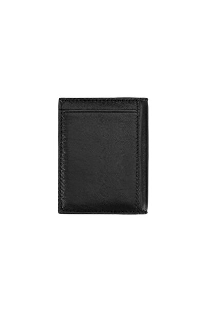 Desa Ανδρική δερμάτινη θήκη για κάρτες Vesper Black