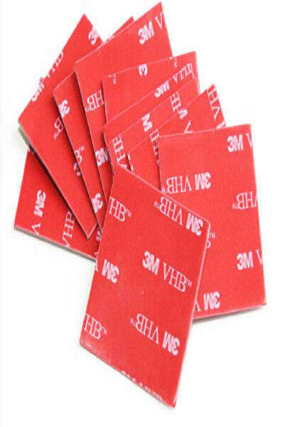 nelerbulurum 10 ADET 50X50MM kare Süper Güçlü Tablo Pano Albüm Çerçeve Ayna Ç...