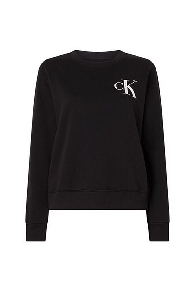 Calvin Klein Halenka Calvin Klein Institutional Crew, Černá, Dámské