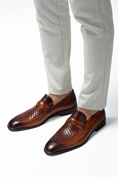 MONTANA FRT1001-1 % 100 Hakiki Dana Derisi Erkek Klasik Ayakkabı