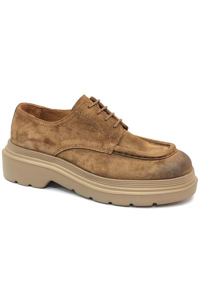 Lufian 112230215   Logan Sneaker - Ανδρικά Casual Δερμάτινα Κλασικά Παπούτσια TABA