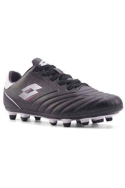Lotto Pantofi de fotbal pentru bărbați Defender Fg Professional, negri