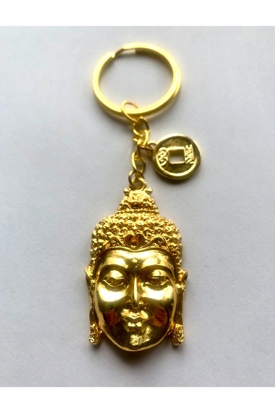 PİRAMİGO Lucky Keychain Series Buddha & Chinese Coin