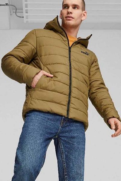 Puma Ess με κουκούλα με επένδυση Unisex παλτό 848938 -93-1 Καφέ