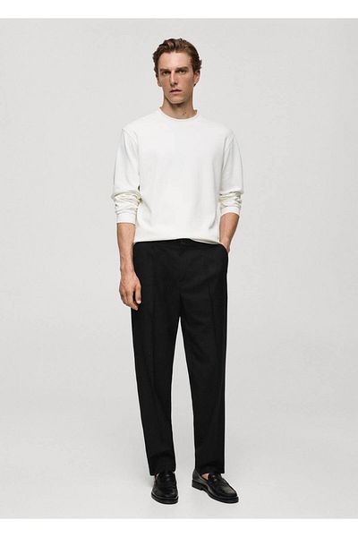 MANGO Man Regular Cut Penile Pants