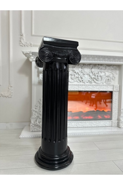 busraconcept Sütun obje büyük boy 90 cm,polyester büyük sütun dekoratif biblo heykel büst sütün