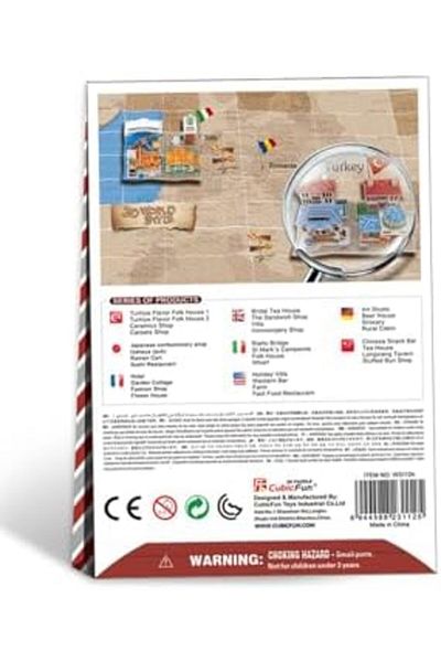 STOREMAX Cub/W3112H 3D 26 Piece Puzzle Turkish Carpet Shop Star Buy Bz 1087243