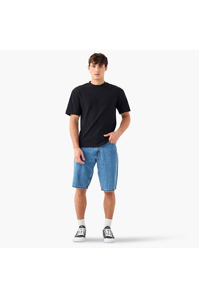 Lee Cooper تي شيرت بتصميم محكم ورقبة دائرية وأكمام قصيرة