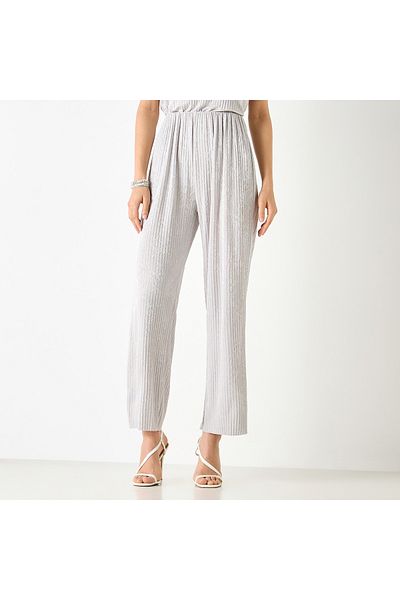 Iconic Relaxed Fit Textured Leggings With Flexi Waist